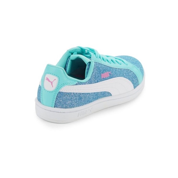 Sz 6.5 Left! Puma Girl’s Smash Glitz Glamm Sneaker - Picture 7 of 7